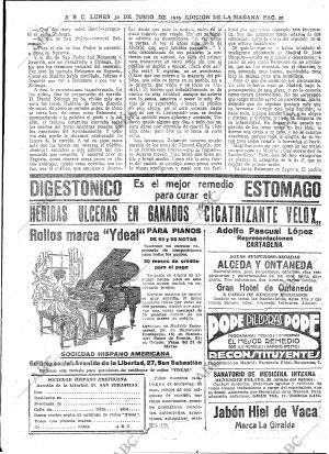 ABC MADRID 30-06-1919 página 20