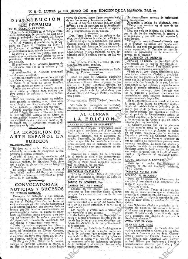 ABC MADRID 30-06-1919 página 24
