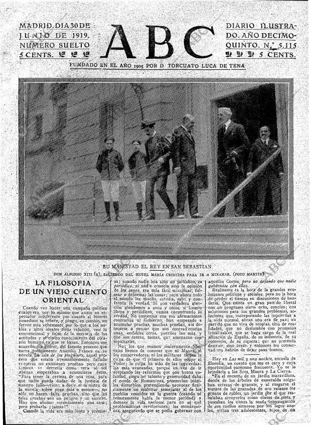 ABC MADRID 30-06-1919 página 3