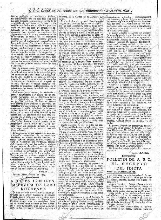ABC MADRID 30-06-1919 página 7