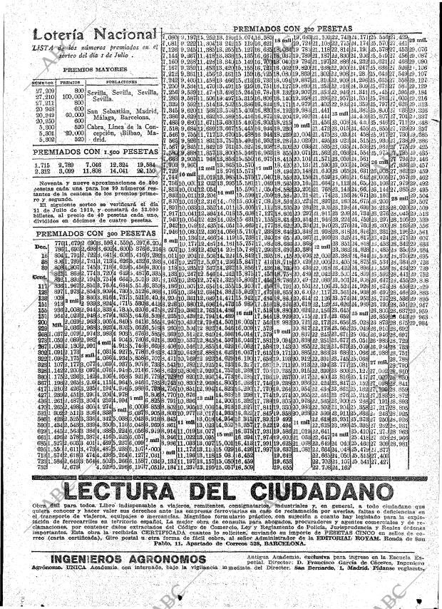 ABC MADRID 01-07-1919 página 19