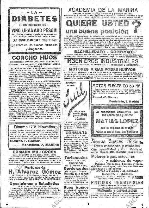 ABC MADRID 01-07-1919 página 22