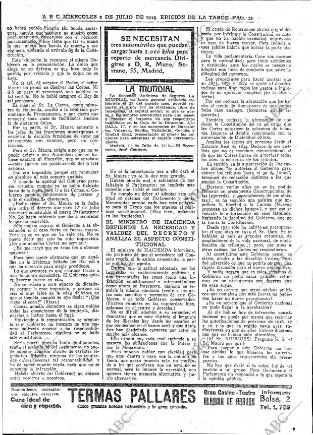 ABC MADRID 02-07-1919 página 12