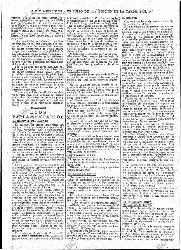 ABC MADRID 02-07-1919 página 15