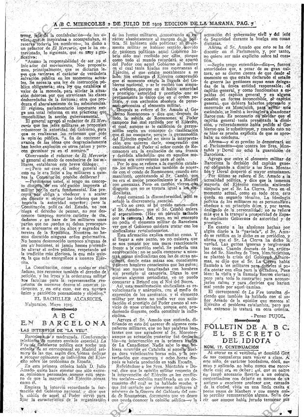 ABC MADRID 02-07-1919 página 7