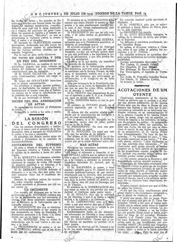 ABC MADRID 03-07-1919 página 15