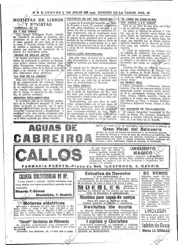 ABC MADRID 03-07-1919 página 18