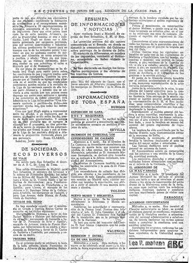 ABC MADRID 03-07-1919 página 7