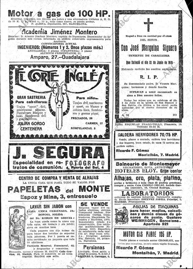 ABC MADRID 06-07-1919 página 21