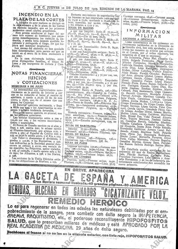 ABC MADRID 10-07-1919 página 24