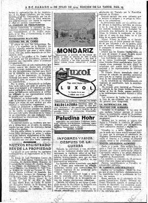 ABC MADRID 12-07-1919 página 15
