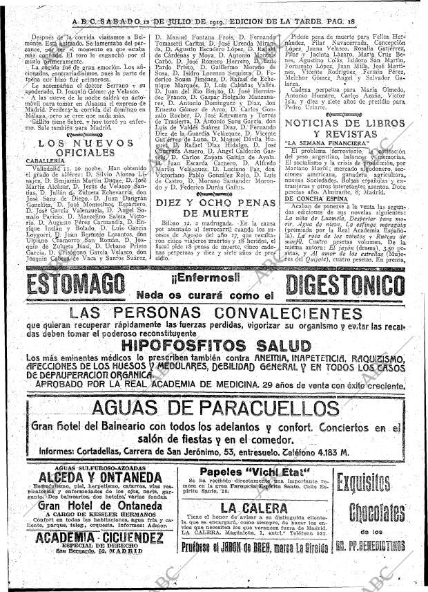 ABC MADRID 12-07-1919 página 18