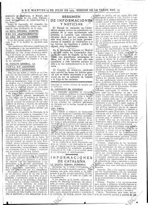 ABC MADRID 15-07-1919 página 14