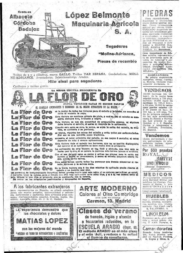 ABC MADRID 15-07-1919 página 22