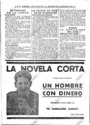 ABC MADRID 18-07-1919 página 16