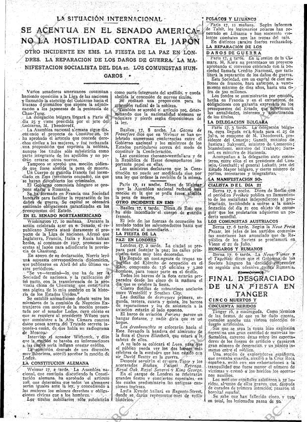 ABC MADRID 18-07-1919 página 17