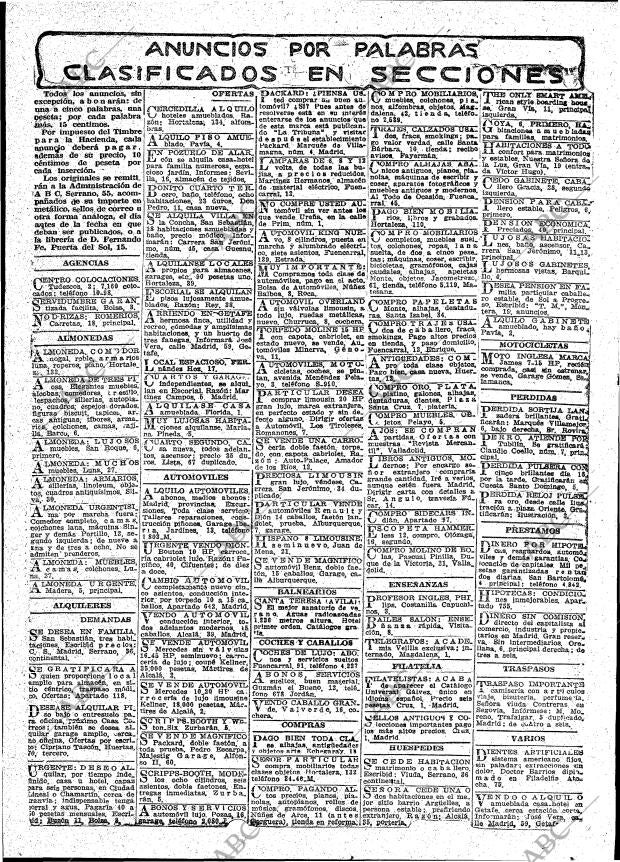 ABC MADRID 18-07-1919 página 26