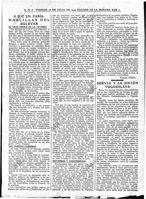 ABC MADRID 18-07-1919 página 7