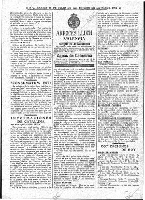 ABC MADRID 22-07-1919 página 17