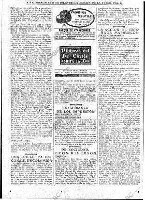 ABC MADRID 23-07-1919 página 15