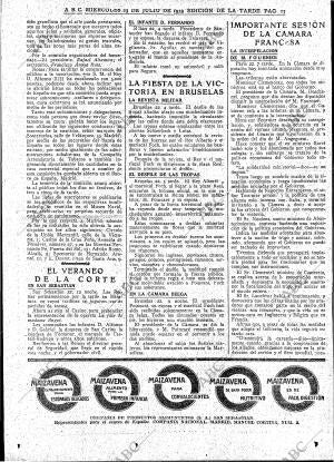 ABC MADRID 23-07-1919 página 17