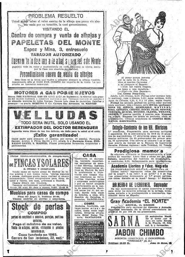 ABC MADRID 23-07-1919 página 22