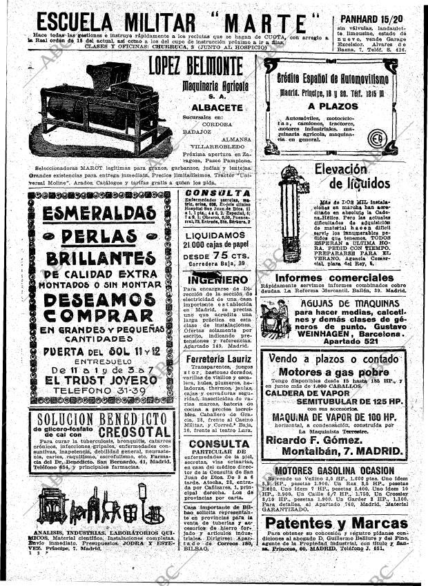 ABC MADRID 23-07-1919 página 23