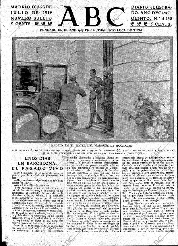 ABC MADRID 23-07-1919 página 3