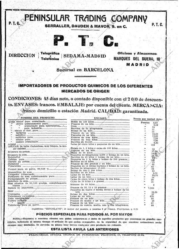 ABC MADRID 24-07-1919 página 16