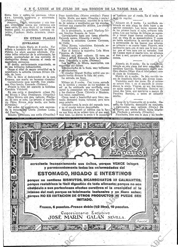 ABC MADRID 28-07-1919 página 16