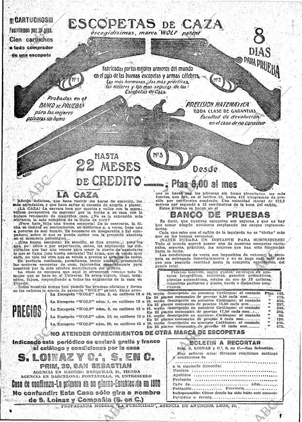 ABC MADRID 29-07-1919 página 16
