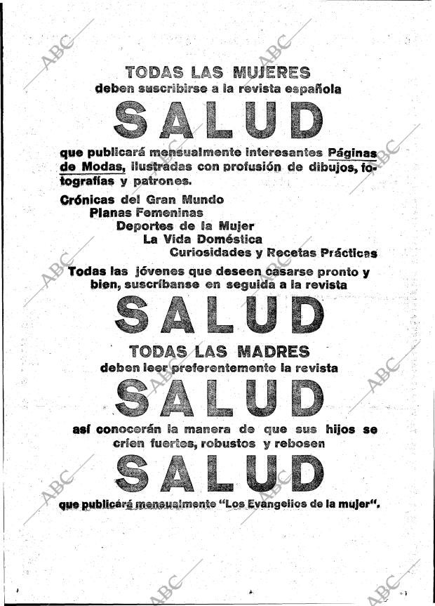 ABC MADRID 29-07-1919 página 8