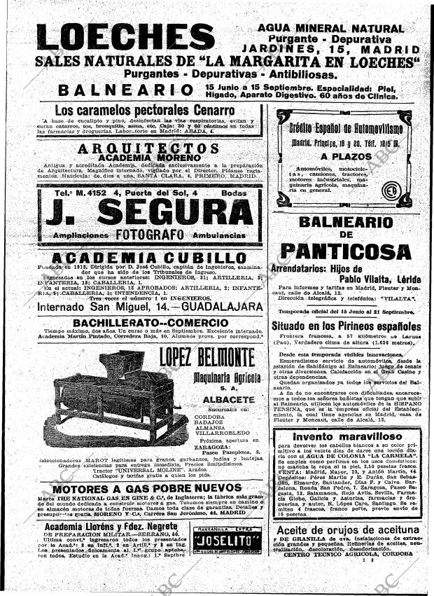 ABC MADRID 31-07-1919 página 23