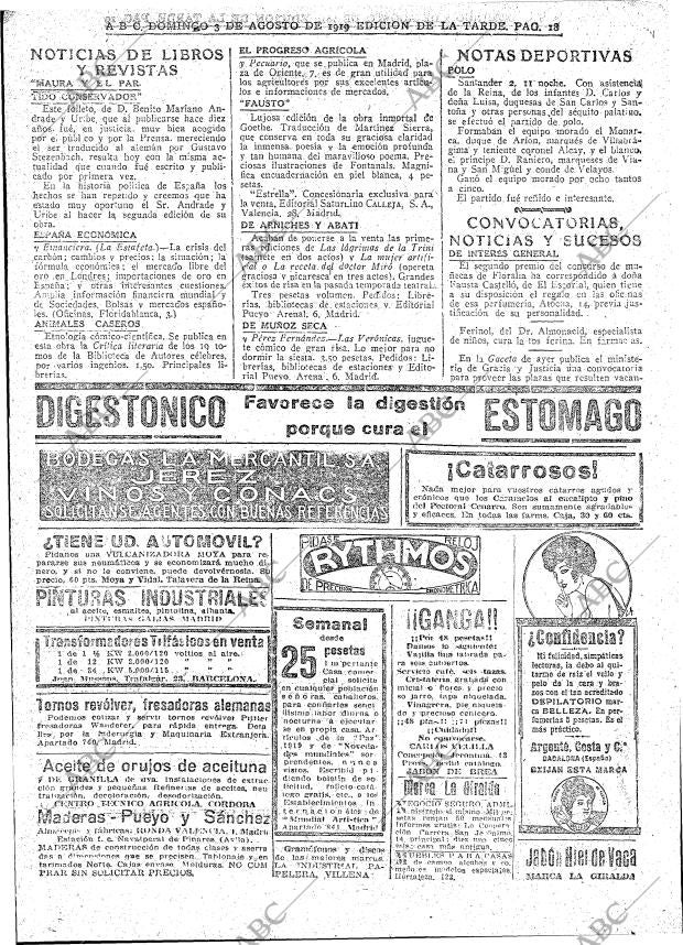ABC MADRID 03-08-1919 página 18