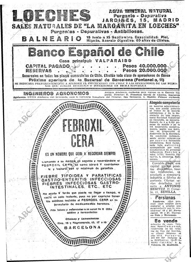 ABC MADRID 03-08-1919 página 22