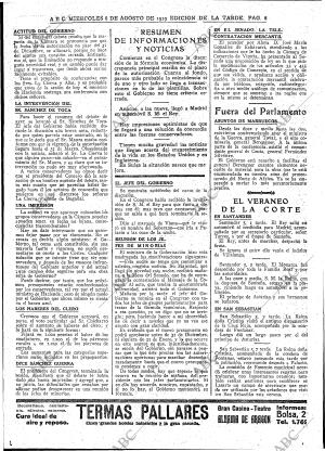 ABC MADRID 06-08-1919 página 8