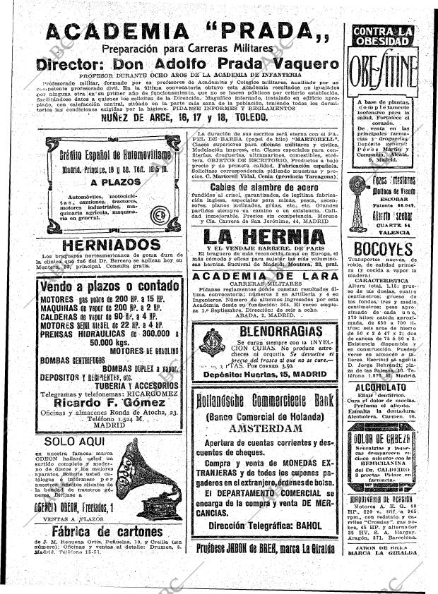 ABC MADRID 08-08-1919 página 23