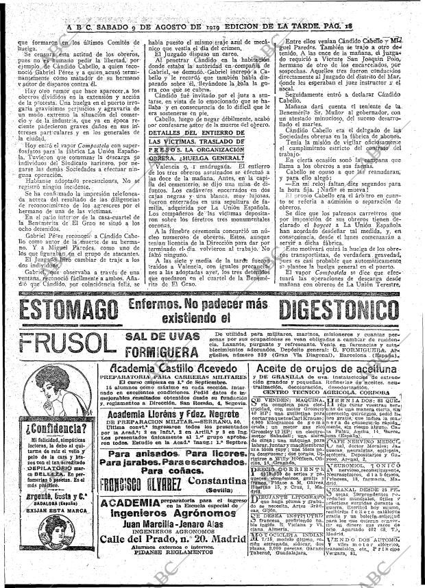 ABC MADRID 09-08-1919 página 18