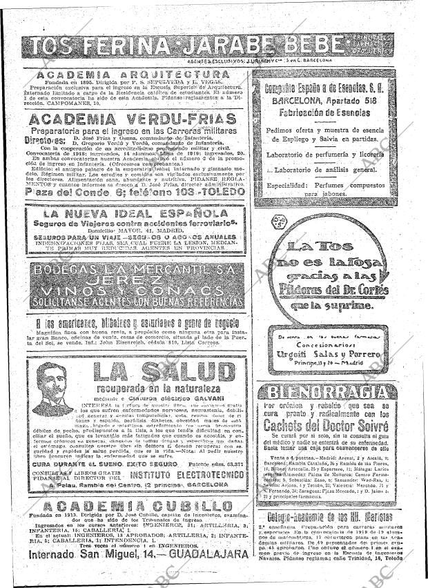 ABC MADRID 09-08-1919 página 22