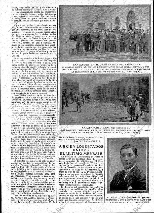 ABC MADRID 09-08-1919 página 5