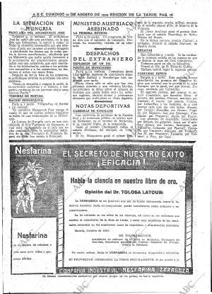 ABC MADRID 10-08-1919 página 16
