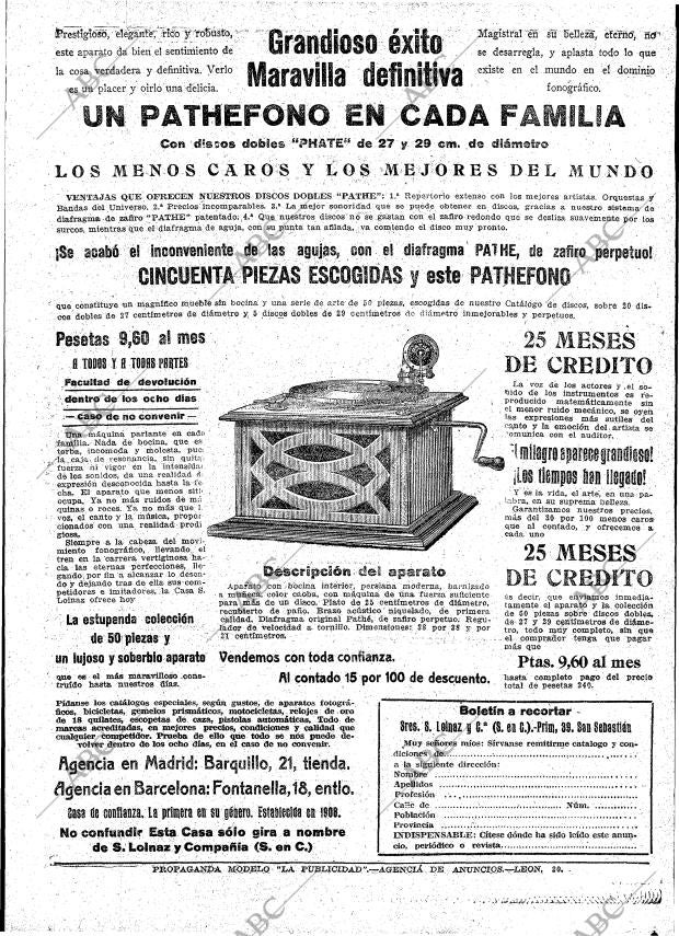 ABC MADRID 10-08-1919 página 19