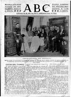 ABC MADRID 10-08-1919 página 3