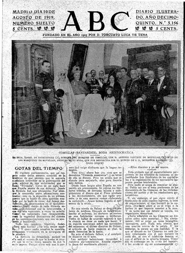 ABC MADRID 10-08-1919 página 3