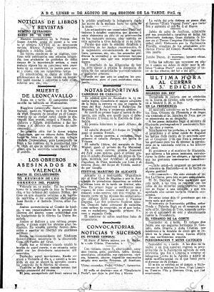 ABC MADRID 11-08-1919 página 19
