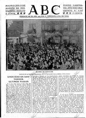 ABC MADRID 11-08-1919 página 3