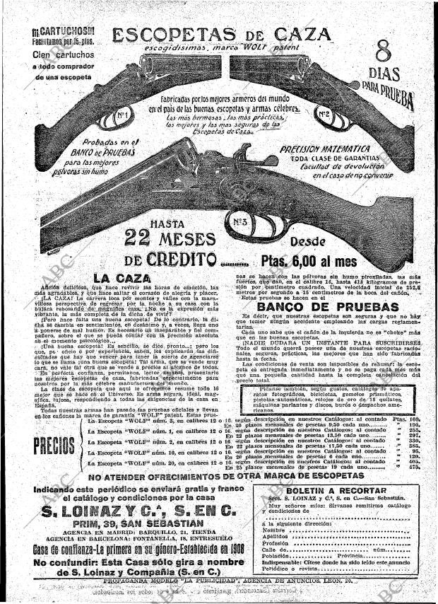 ABC MADRID 13-08-1919 página 21