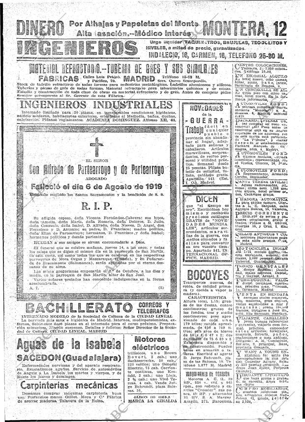 ABC MADRID 13-08-1919 página 22