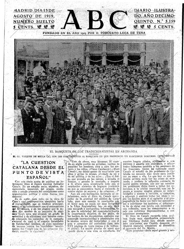 ABC MADRID 13-08-1919 página 3