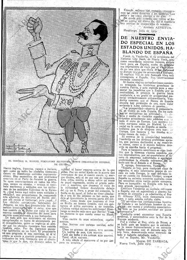 ABC MADRID 13-08-1919 página 6
